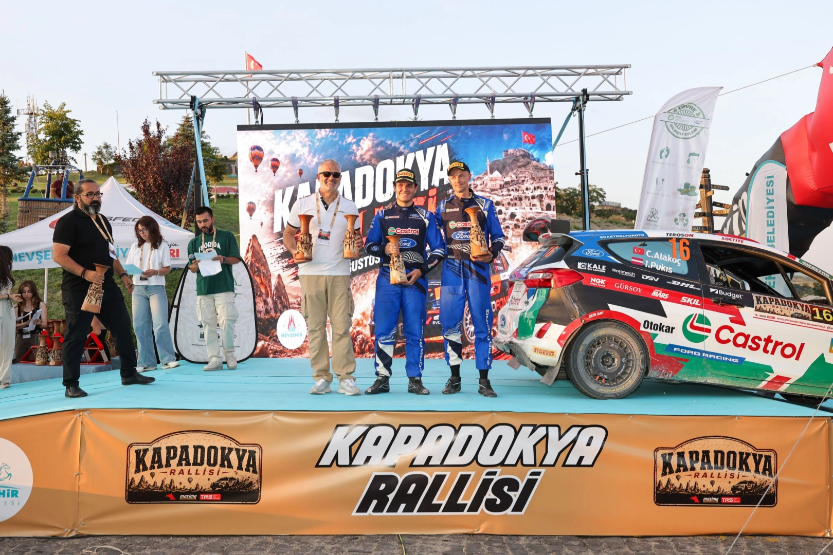 Castrol Ford Team Türkiye’den Kapadokya Rallisi’nde Duble Podyum