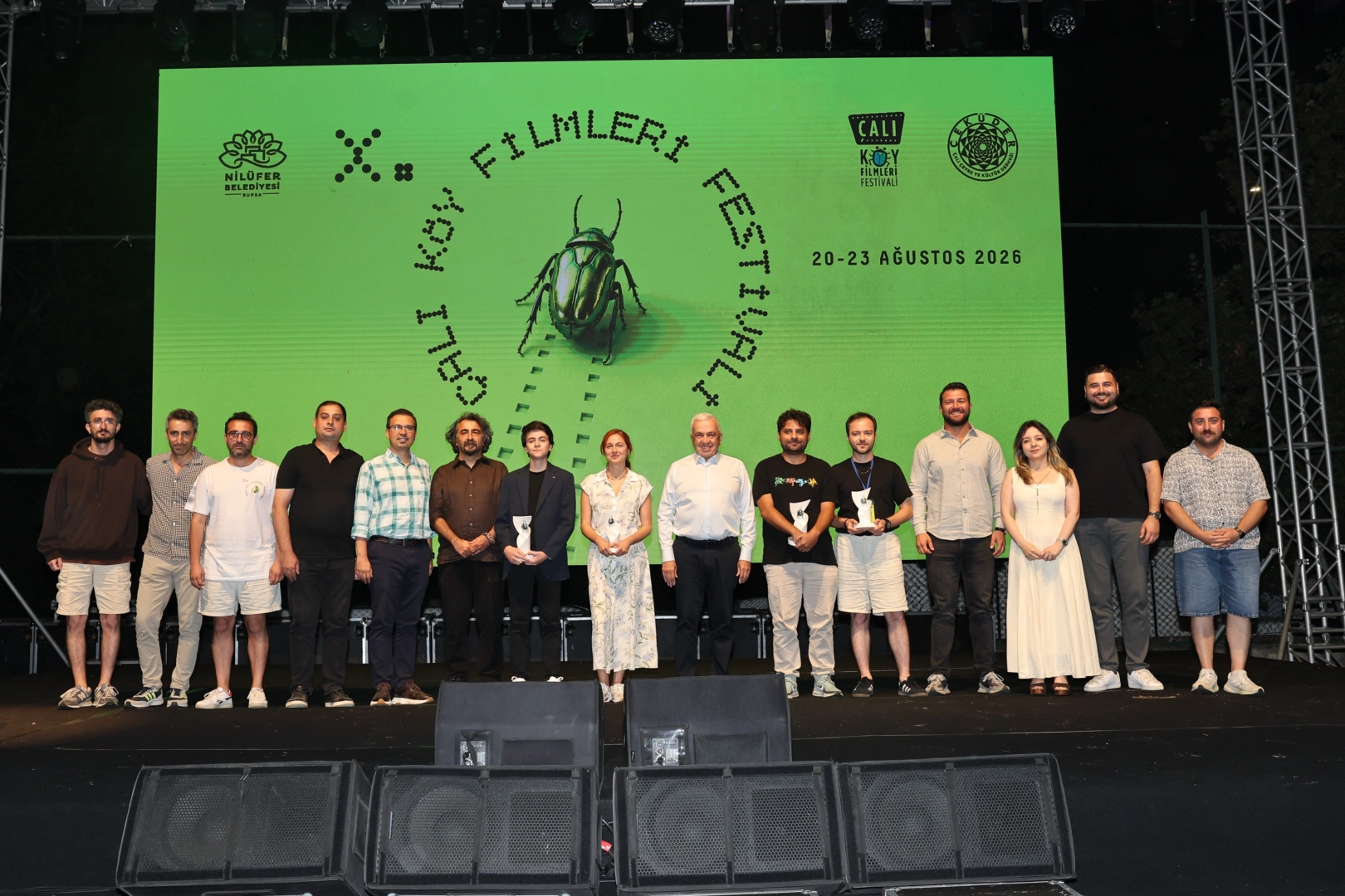 Sinemaseverler Çalı’da Buluştu